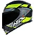 CAPACETEASX EAGLE FAST FOSCO PRETO/AMARELO/CINZA - Imagem 1