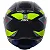 CAPACETEASX EAGLE FAST FOSCO PRETO/AMARELO/CINZA - Imagem 3
