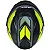 CAPACETEASX EAGLE FAST FOSCO PRETO/AMARELO/CINZA - Imagem 4