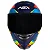 CAPACETE ASX EAGLE FAST FOSCO AZUL/VERMELHO/AZUL - Imagem 2
