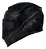 CAPACETE ASX DRAKEN SOLID BRILHO PRETO - Imagem 1