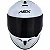 CAPACETE ASX DRAKEN SOLID BRILHO BRANCO - Imagem 2
