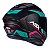 CAPACETE ASX DRAKEN WIND FOSCO PRETO/TIFFANY/PINK - Imagem 4