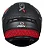 CAPACETE ASX DRAKEN COUGAR FOSCO CINZA/PRETO/VERMELHO - Imagem 3
