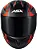 CAPACETE ASX DRAKEN VECTOR FOSCO PRETO/CINZA/VERMELHO - Imagem 2