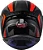 CAPACETE ASX DRAKEN VECTOR FOSCO PRETO/CINZA/VERMELHO - Imagem 3