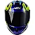 CAPACETE ASX DRAKEN VECTOR BRILHO AZUL/AMARELO - Imagem 2