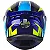 CAPACETE ASX DRAKEN VECTOR BRILHO AZUL/AMARELO - Imagem 4