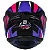 CAPACETE ASX DRAKEN VECTOR BRILHOO PRETO/LILAS/ROSA - Imagem 4