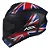 CAPACETE ASX DRAKEN UK FOSCO PRETO/VERMELHO/AZUL - Imagem 1