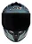 CAPACETE ASX DRAKEN STRIKER FOSCO PRETO/GRAFITE/VERMELHO - Imagem 2