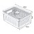 Organizador Geladeira/frigobar 2,2l Transparente Clear Fresh - Imagem 2