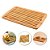 Kit Porta Manteiga + Porta Bolo Boleira + Tabua Migalheira Em Bambu - Imagem 9