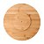 Kit 4 Pote Mantimentos Tampa De Bambu + Bandeja Giratória 30cm - Imagem 7