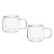 Kit 6 Xicaras Vidro + 6 Prato Bambu Ecológico 11cm - Imagem 7