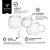 Kit 6 Xicaras Vidro + 6 Prato Bambu Ecológico 11cm - Imagem 6
