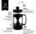 Cafeteira Prensa Francesa Capacidade 350ml Mimo Style - Imagem 2