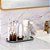 Kit 2 Bandeja Prato Oval 24 X 12cm Melamina Multiuso Cinza - Imagem 5