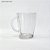 4 Canecas Vidro Heart Casual 240ml Transparente Class Home - Imagem 3