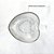 4 Canecas Vidro Heart Casual 240ml Transparente Class Home - Imagem 5