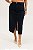 Saia Jeans Midi Plus Size Preta - Imagem 15