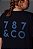Camiseta Fitness 787&CO Preta - Imagem 1