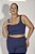 Top Fitness Plus Size Canelado Marinho - Imagem 1