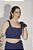 Top Fitness Plus Size Canelado Marinho - Imagem 4