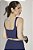 Top Fitness Plus Size Canelado Marinho - Imagem 5