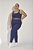 Legging Fitness Plus Size Canelada Marinho - Imagem 3