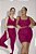 Bermuda Fitness Plus Size Vinho - Imagem 3