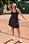 Macacão Saia Fitness Plus Size Preto - Imagem 1