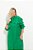 Vestido Chemise de Linho Verde - Imagem 3
