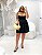 Vestido Princesa Curto Preto - Imagem 2