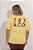 Camiseta Fitness Plus Size 787&CO Amarela - Imagem 2