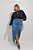 Saia Jeans Longa Plus Size Andressa - Imagem 2