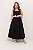Vestido Princesa Com Racha Midi Preto - Imagem 2