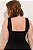 Vestido Princesa Com Racha Midi Preto - Imagem 6