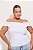 Blusa Cecilia Ombro a Ombro Branca - Imagem 1