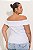 Blusa Cecilia Ombro a Ombro Branca - Imagem 3