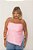 Blusa Yasmin Rosa Metalizado - Imagem 1