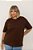 Camiseta Basic Marrom - Imagem 1