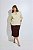 Saia Midi Crochet Marrom - Imagem 4