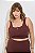 Top Fitness Plus Size 787 Mocha - Imagem 4