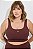 Top Fitness Plus Size 787 Mocha - Imagem 1