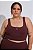 Top Fitness Plus Size 787 Mocha - Imagem 1