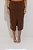 Saia Jeans Midi Plus Size Barbara Cacau - Imagem 1