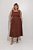 Vestido Princesa Com Racha Midi Cacau - Imagem 1