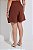 Shorts Alfaiataria Suelen Tencel Marrom - Imagem 5
