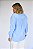 Camisa Alfaiataria Listrada Azul Denim - Imagem 3